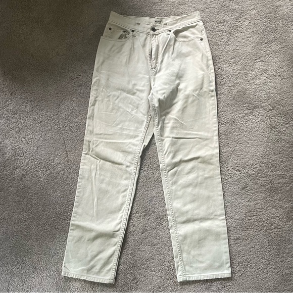L.L. Bean Tan Jeans - Picture 1 of 10